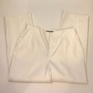 Ellen Tracy White Pants/Trousers Sz 18W